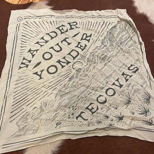 White Tecovas Bandana